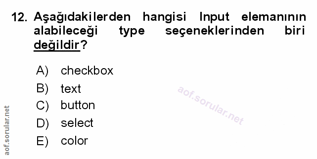 Soru 12