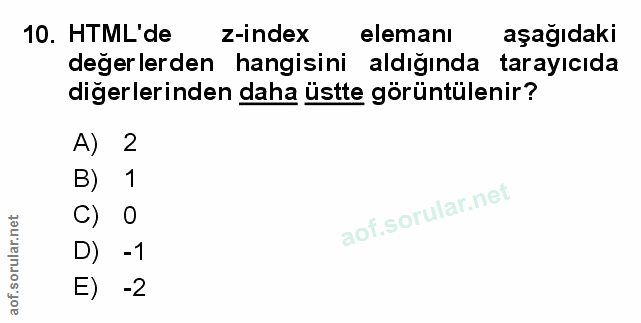 Soru 10