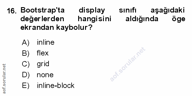 Soru 16