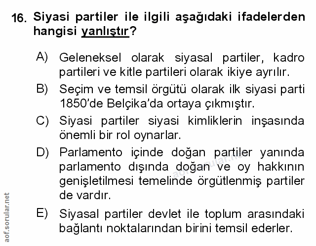 Soru 16