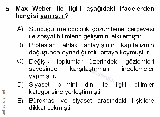Soru 5
