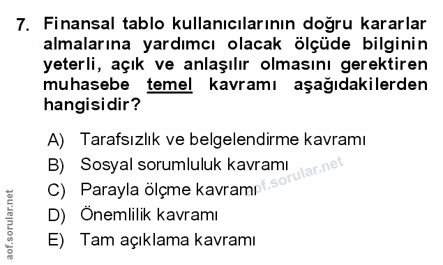 Soru 7