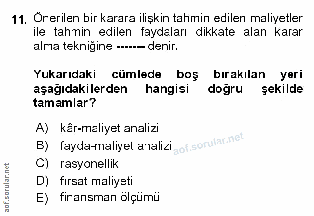Soru 11