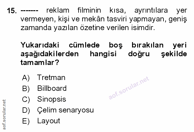 Soru 15