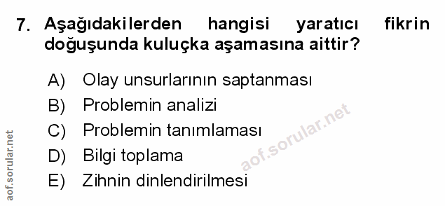 Soru 7