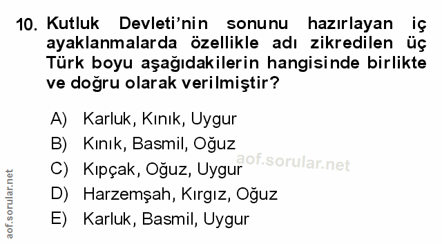 Soru 10