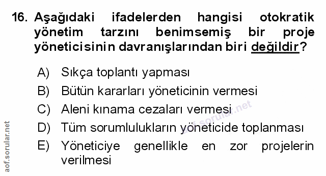 Soru 16