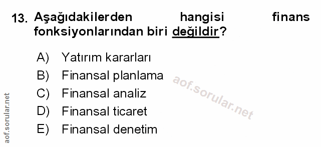 Soru 13