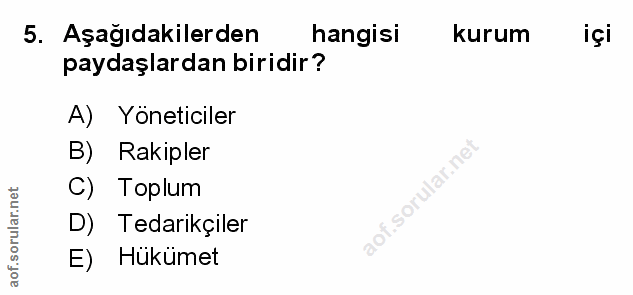 Soru 5