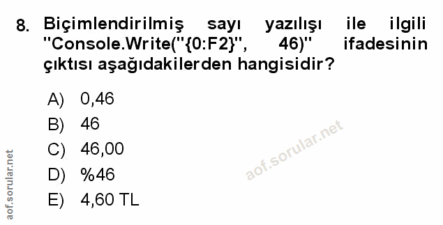 Soru 8