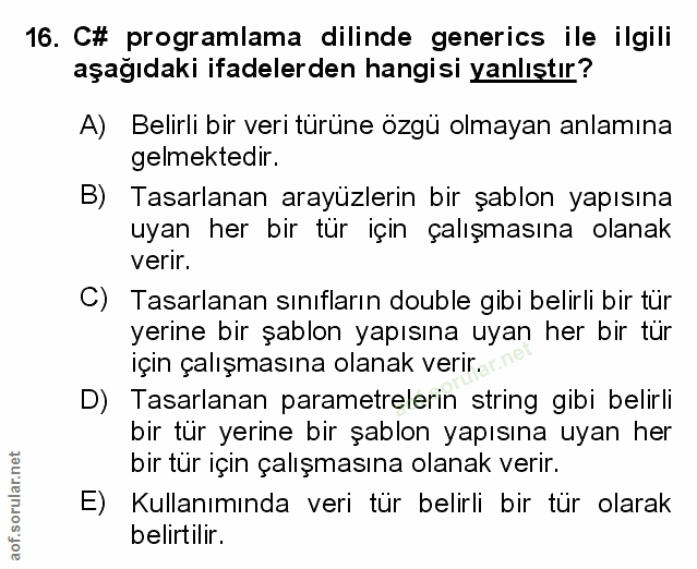 Soru 16