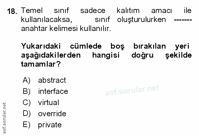 Soru 18