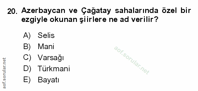 Soru 20