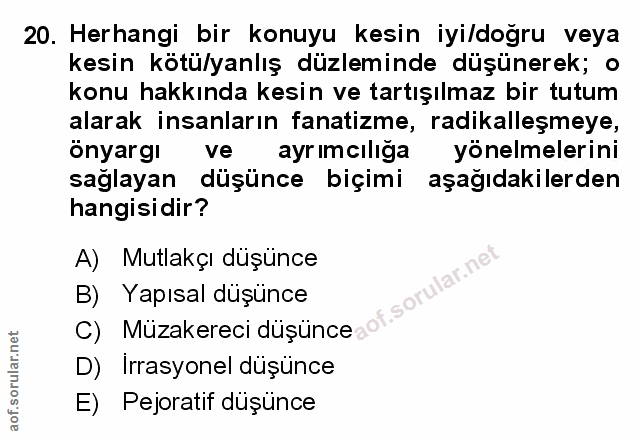 Soru 20