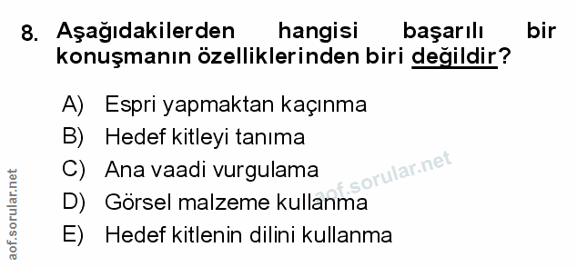 Soru 8