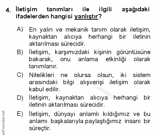 Soru 4