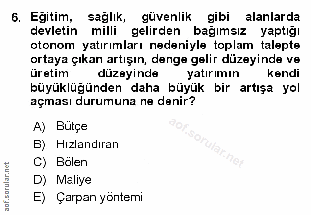 Soru 6