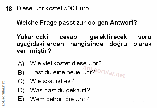 Soru 18