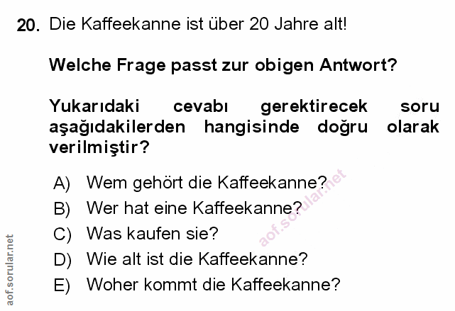 Soru 20