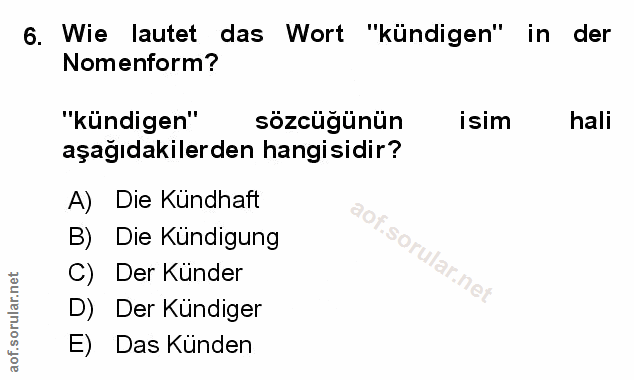 Soru 6