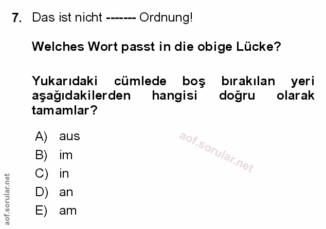 Soru 7