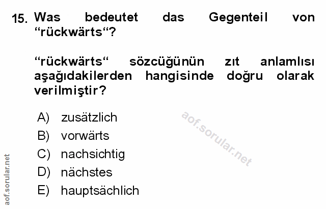 Soru 15
