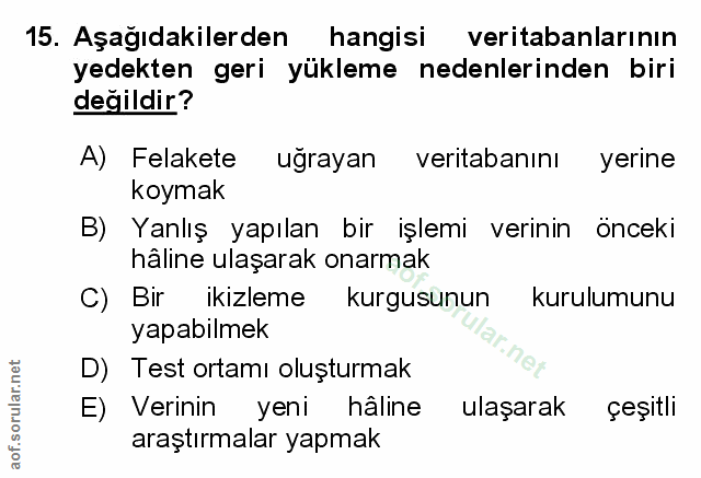 Soru 15