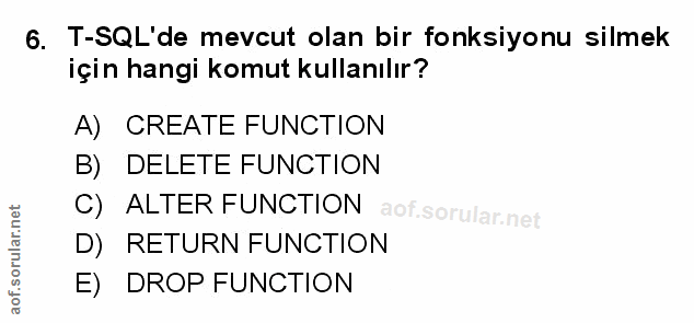 Soru 6