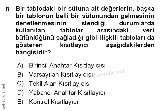 Soru 8