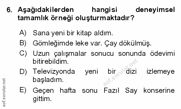 Soru 6