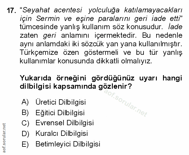 Soru 17