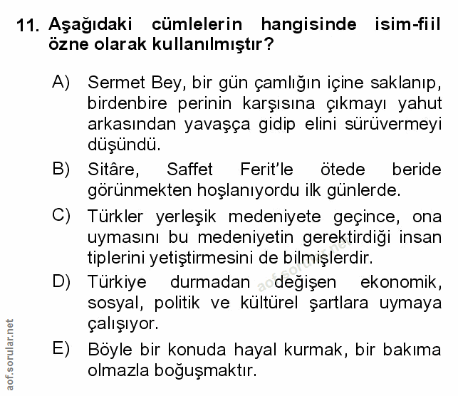 Soru 11