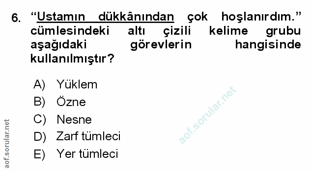 Soru 6