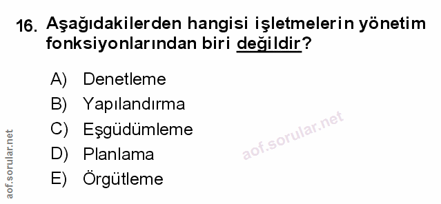 Soru 16
