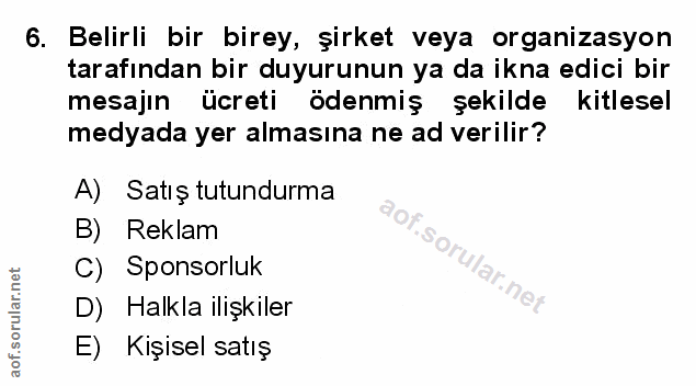 Soru 6