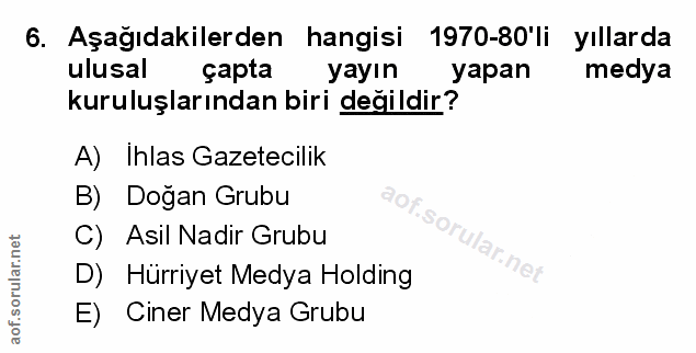Soru 6