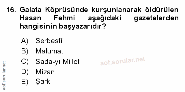 Soru 16