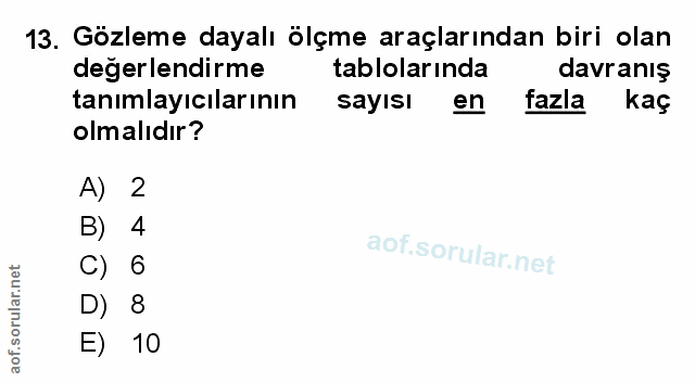 Soru 13