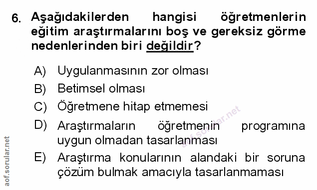 Soru 6