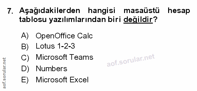Soru 7