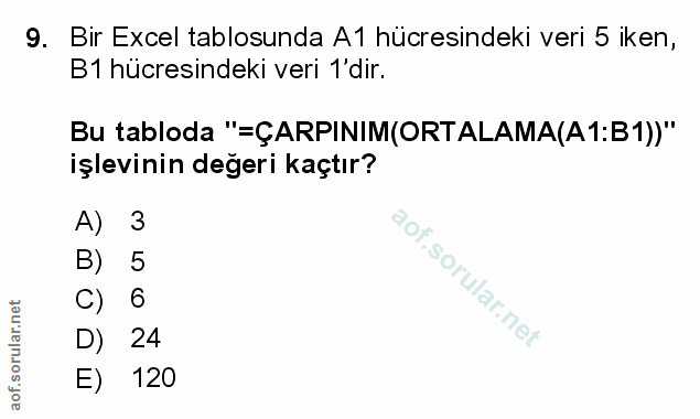 Soru 9
