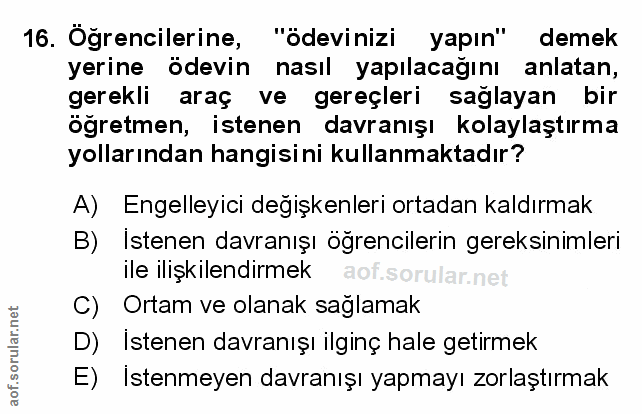 Soru 16