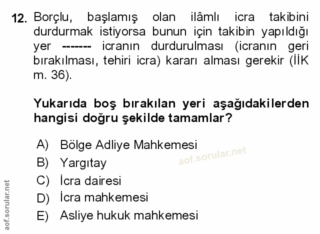Soru 12