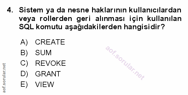 Soru 4