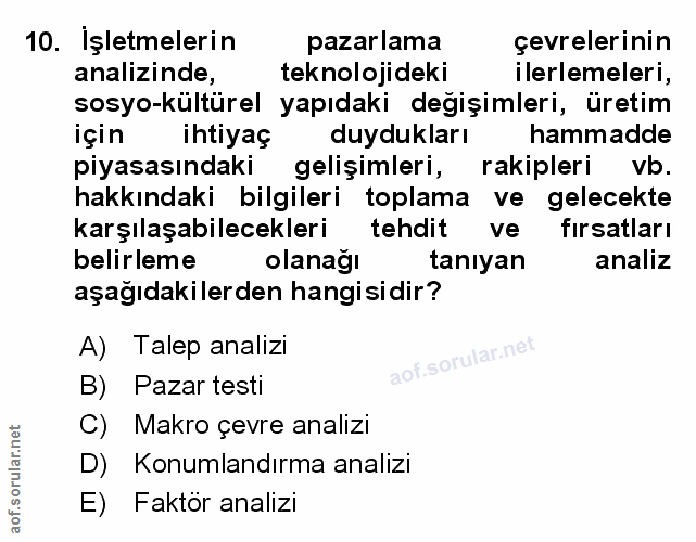 Soru 10