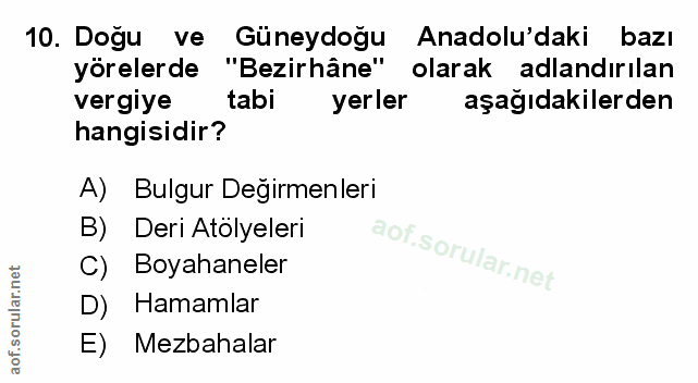 Soru 10