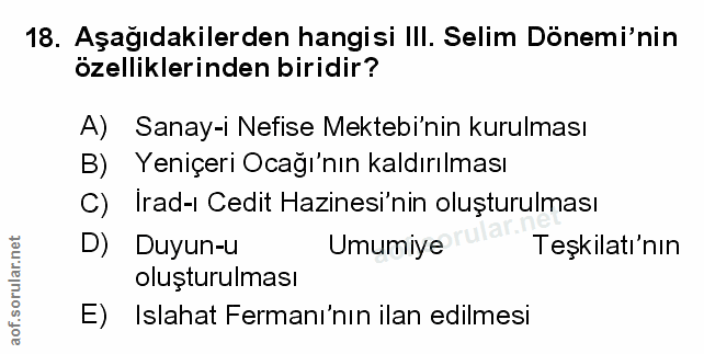 Soru 18