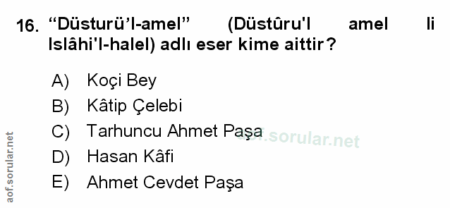 Soru 16