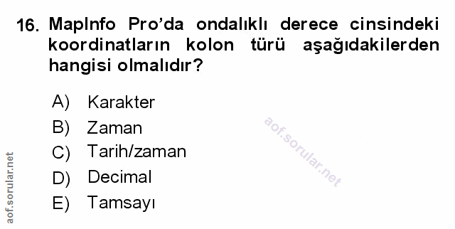 Soru 16