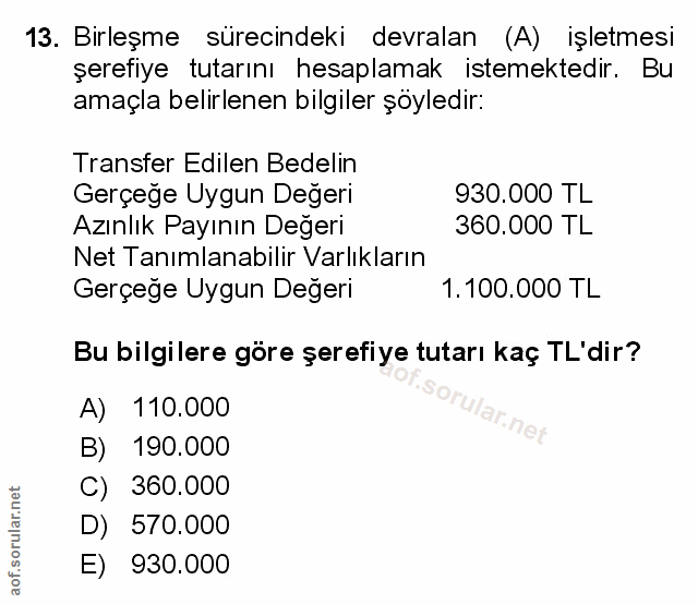 Soru 13